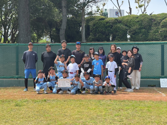 ３年協会長杯Tボール優勝